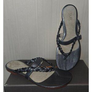UGG Australia  MAIA Metallic Thong Sandals Women Size US 8 NEW 1854